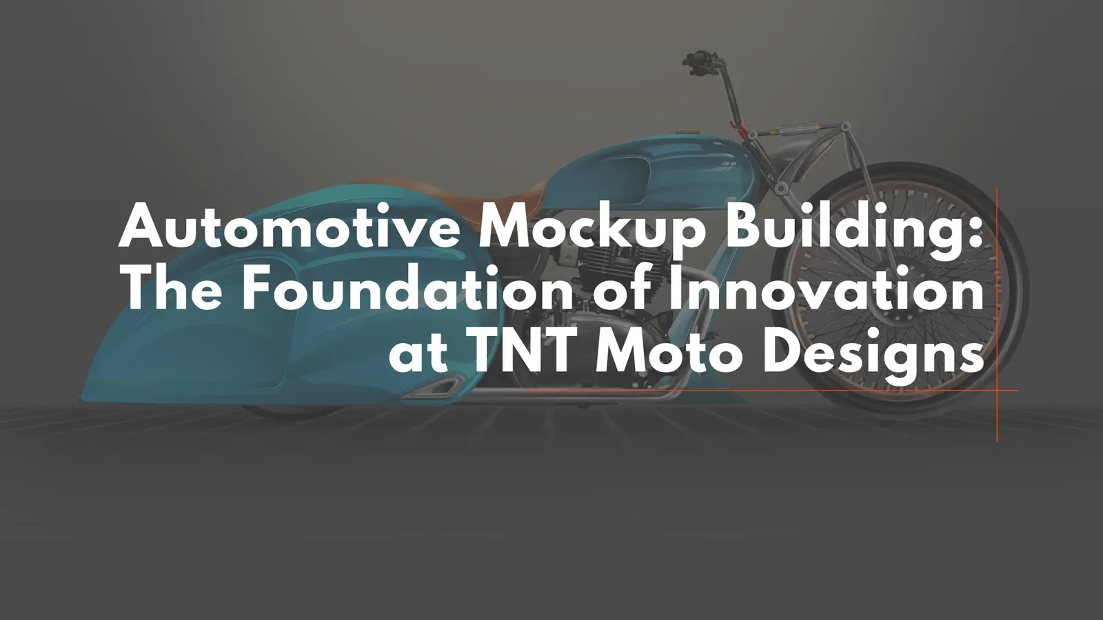 TNT Moto Designs - automotive mockup building